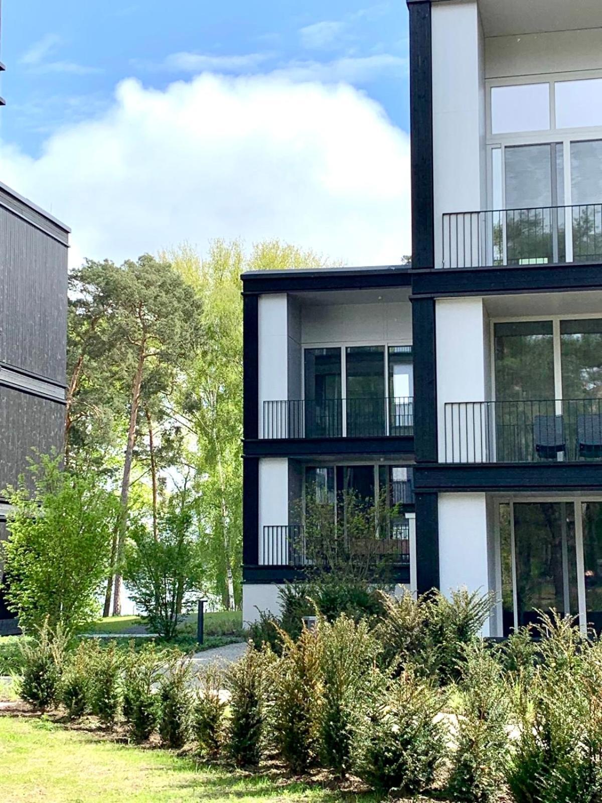 Marina Apartment Seeflair Saarow Mit Pool & Sauna Bad Saarow Exteriör bild