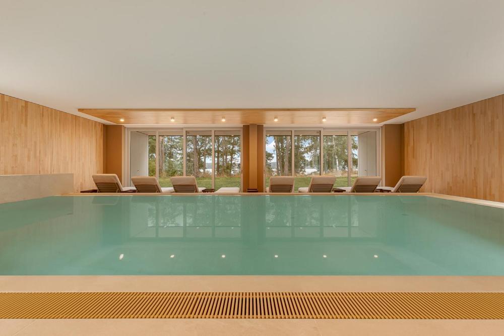 Marina Apartment Seeflair Saarow Mit Pool & Sauna Bad Saarow Exteriör bild
