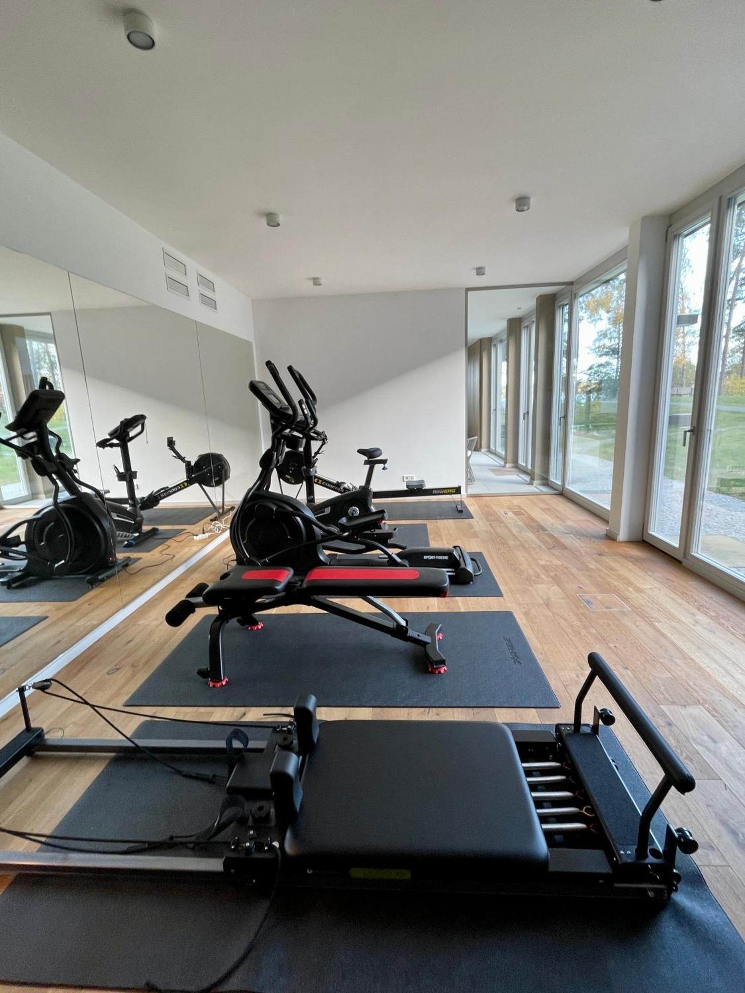 Marina Apartment Seeflair Saarow Mit Pool & Sauna Bad Saarow Exteriör bild