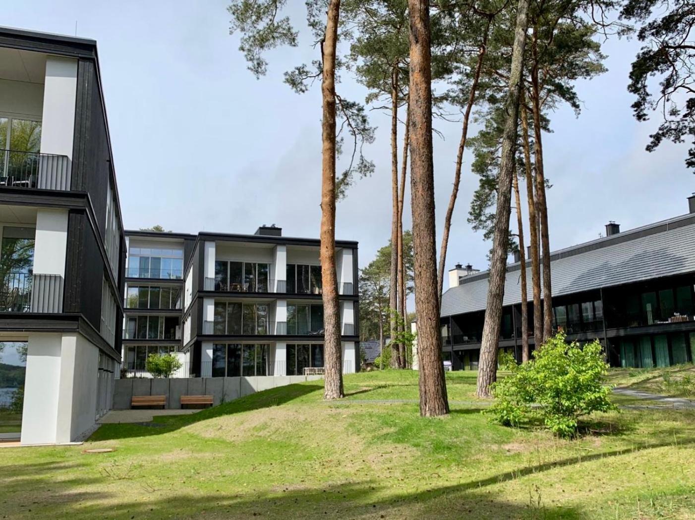 Marina Apartment Seeflair Saarow Mit Pool & Sauna Bad Saarow Exteriör bild
